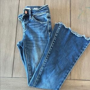 KanCan Girls Mid rise Slim fit Flare Jeans - Size 8